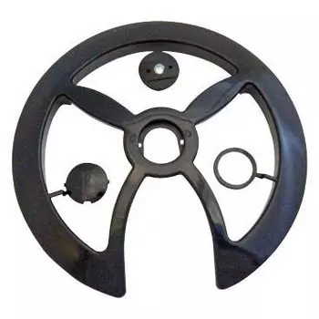 Защита системы SUNNY WHEEL SW-720, 46/48Т, универсальное крепление, пластик, черная, 6-180656