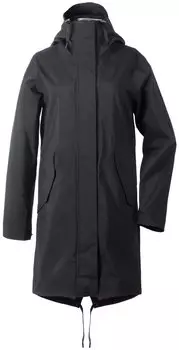 Плащ женский Didriksons HILJA WNS JKT, черный, 502788