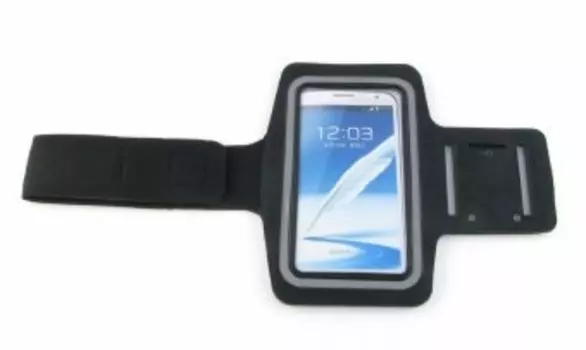 Водозащитный держатель-чехол на руку Vinca для Galaxy Note/Note2, N 7100, черный AM 05 black