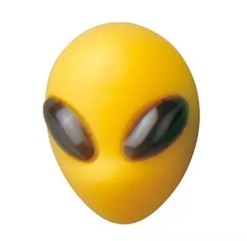 Фонарь велосипедный задний TOPEAK AlienLux, корпус жёлтый, красный свет, 2 функции, влагозащищенный, TMS032Y