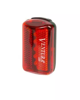 Фонарь велосипедный задний VENTURA, 5 диодов, 2 функции, красный, 5-221085