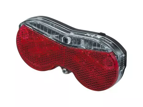 Фонарь задний KELLYS RACKOON, на багажник, 0,9 Lm х 180 час, черный, батарейки в комплекте