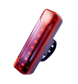 Фонарь задний Lumen, 120 Lumen, MicroUSB зарядка, красный/белый, LMNCOB-20