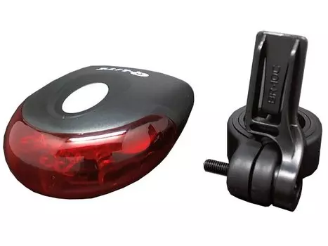 Фонарь задний QL-210FB 4 диода, 4 режима, 62Х30Х62мм, батарейки в компл., в торг. уп.