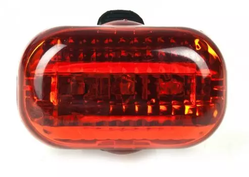 Фонарь задний Vinca Sport (3 диода, 3 режима работы) с батарейками в комплекте, VL 289Т