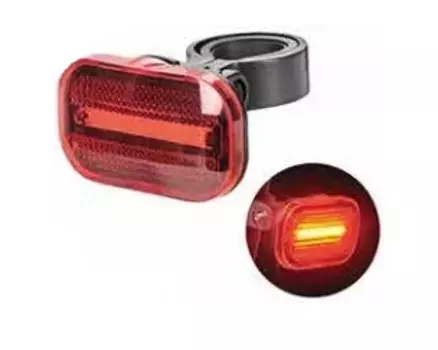 Фонарь задний Vinca Sport с батарейками в комплекте, индивидуальная упаковка, VL 3209