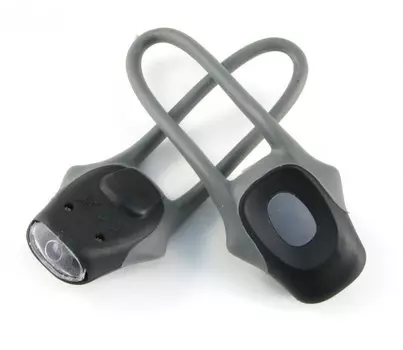 Фонари - комплект из двух штук (функции: постоянный свет, мигание), синий корпус VSL-F02 blue