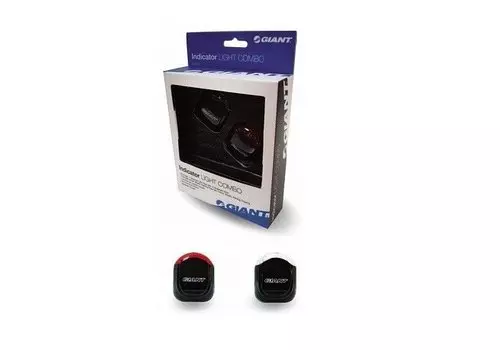 Фонари велосипедные Giant Indicator Light Combination, комплект, черный, 570917
