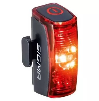 Фонарик велосипедный SIGMA SPORT INFINITY, задний, до 16 ч работы, USB, видимость до 500 м, 15200