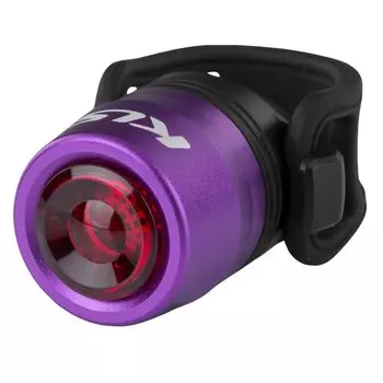 Фонарик задний KLS IO USB, фиолетовый