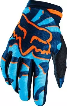 Велоперчатки женские Fox Dirtpaw Womens Glove, синие, 2016