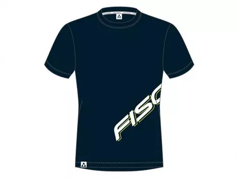 Футболка Fischer Stoder, короткий рукав, черный, 2017-18