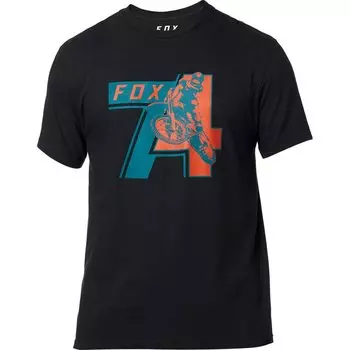 Футболка Fox Heritage 74 SS Tee, черный 2020