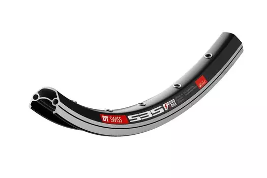 Обод велосипедный DT Swiss 535, туристический, 26", 32 отверстий, черный, DT_535_26_32_17