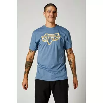 Футболка Fox Razors Edge SS Tee, матовый синий 2021 (Размер: XL)