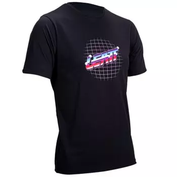 Футболка Leatt Core T-Shirt, Black, 2025, 5025700102 (Размер: XXL, Цвет: Black)