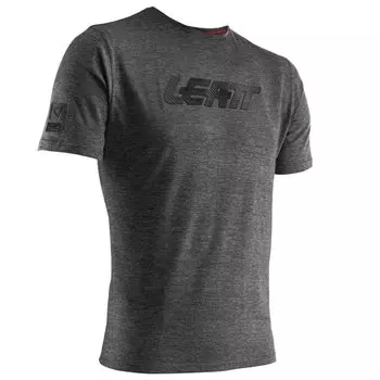 Футболка Leatt Premium T-Shirt, Black, 2025, 5024400401 (Размер: XL, Цвет: Black)