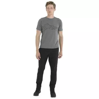 Футболка VIKING Lako Bamboo, для активного отдыха, мужская, 2021, серая, 500/22/6640_08