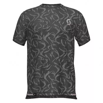 Футболка велосипедная SCOTT KINABALU Reversible RUN black/white, 2019