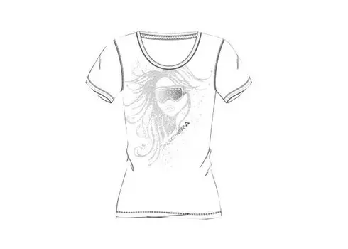 Футболка женская Fischer Sestriere, короткий рукав, белый