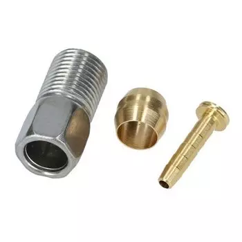 Гайка в ручку Shimano screw for BR-M395, оливка и штуцер в комплекте, CG-33647