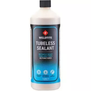 Герметик антипрокольный WELDTITE TUBELESS TYRE SEALANT профи, для бескамерных покрышек, 1л, 7-03093