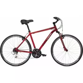 Гибридный велосипед Trek Verve 3 HBR 700C 2014 (Рама: 15 (Рост: 145-160см), Цвет: Dark Red/Chi Red )