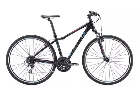 Гибридный женский велосипед Giant Rove 3 DD 28", 2016