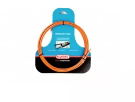 Гидролиния велосипедная ELVEDES, длина 3 метра, подходит для переднего и заднего торомозов, оранжевый, 2011009