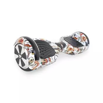 Гироборд Hoverbot A-3 LED Light, черепа, GA3LSLLED
