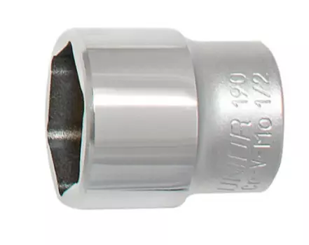 Головка плоская UNIOR без фаски для работы с очень низкими гранями гайки, 32 мм, 1783/1 6p