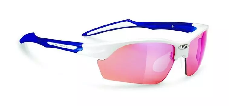 Очки велосипедные Rudy Project SWIFTY WHITE GLOSS/BLUE-RAC RED, SP14036931W