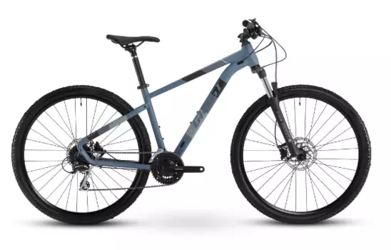 Горный велосипед GHOST Kato Essential 29" 2021 (Рама: М (Рост: 165-180 см), Цвет: черный/серый)