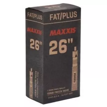 Камера велосипедная Maxxis Fat/Plus Tire 26x3.0/5.0, велониппель Presta 48 мм EIB00141200