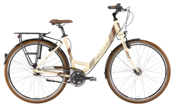 Городской велосипед City Lite 28" ZR 43 см HERCULES бежевый 2013