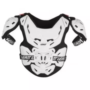 Защита панцирь подростковый Leatt Chest Protector 5.5 Pro Junior, бело-черный 2017