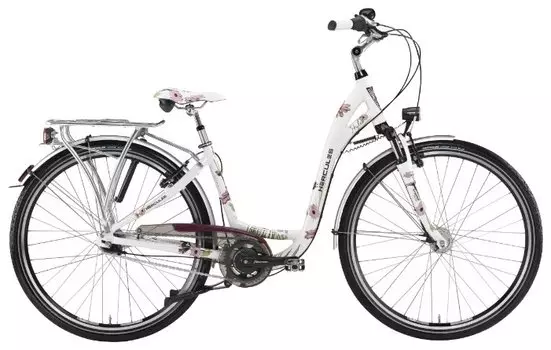 Городской велосипед Style 7 28" WA 53 см HERCULES белый/розовый 2013
