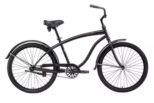 Городской велосипед Welt King Steel One 2017, матово-черный