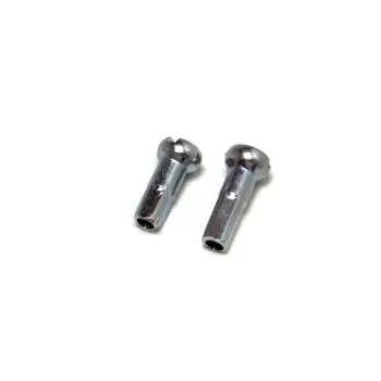 Нипель велосипедный steel, 14G 2.0 х 14 mm, серебристый, стальной, UCP