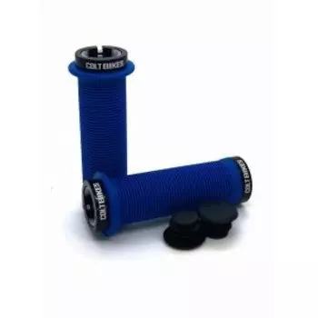 Грипсы Colt Bikes BMX Lock-On 115мм, синий, CBBMX115BL