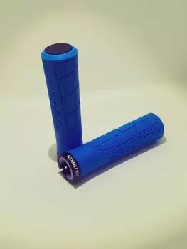 Грипсы Colt Bikes Ergonomic 135мм, Синий, Lock-On, CBEGRBL