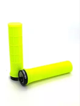 Грипсы Colt Bikes WAFFLE 130мм, Желтый Неон, Lock-On, CBWAFFLEYN