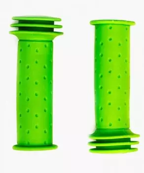 Грипсы детские Vinca Sport, резиновые, длина 102мм, лайм, инд.уп., H-G 96 Booms