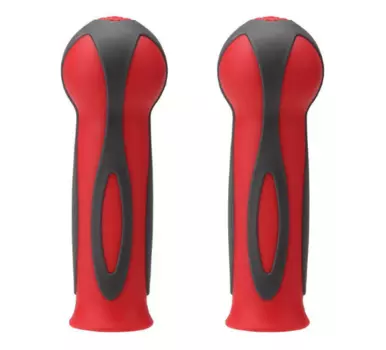 Грипсы для самоката Globber DUAL COLOR 2 HANDLE GRIPS, красный, 526-003-102