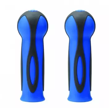 Грипсы для самоката Globber DUAL COLOR 2 HANDLE GRIPS, синий, 526-003-100