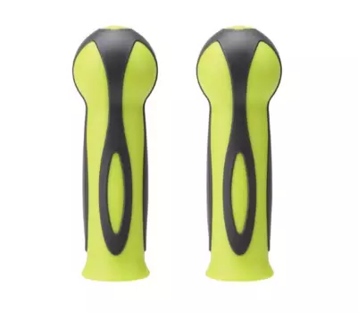 Грипсы для самоката Globber DUAL COLOR 2 HANDLE GRIPS, зеленый, 526-003-106