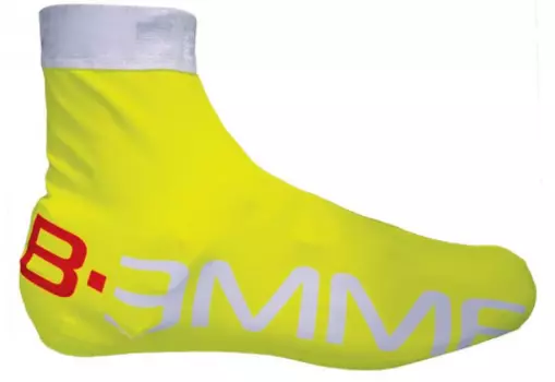 Велобахилы Biemme Crono Shoe Cover, Yellow Fluo/Black, 2018 (Размер: L)