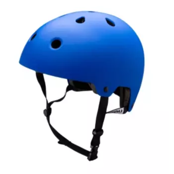 Шлем велосипедный KALI MAHA BMX/FREESTYLE, 10 отверстий, Blue