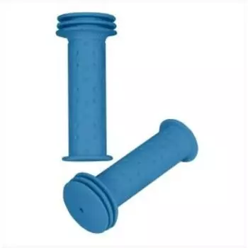 Грипсы Juchuang 100mm, резина, синие, XH-G143 blue