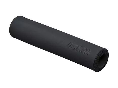 Грипсы велосипедные KELLYS KLS SILICA, 130 мм, силикон, черный